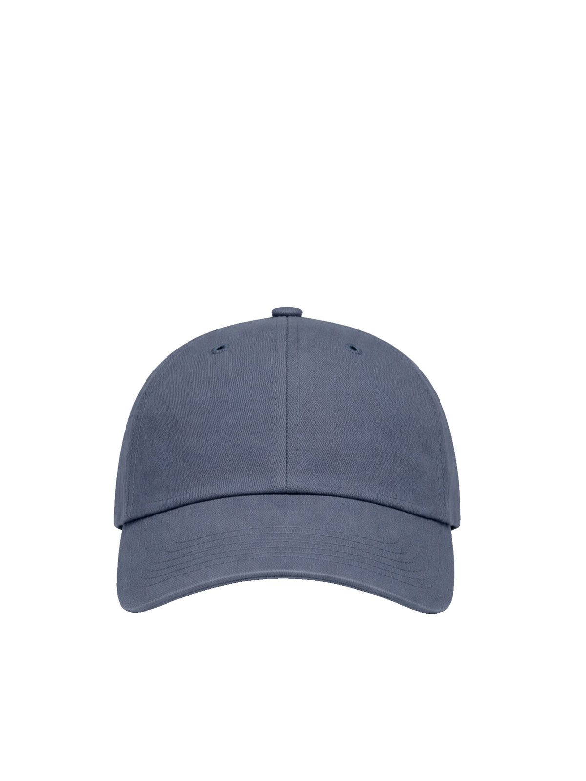 FUXBAU Dad Cap in blaugrau aus 100% Biobaumwolle und fair in Europa hergestellt.