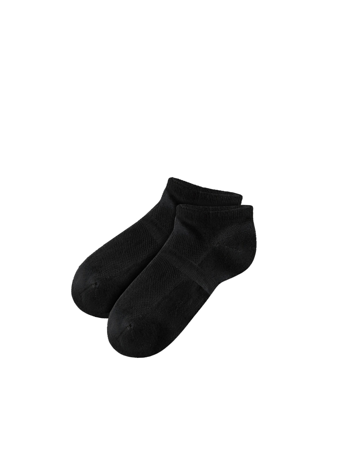 Fair Fashion FUXBAU Sneaker Socken in schwarz im 3er Pack aus 100% GOTS Biobaumwolle und fair in Portugal hergestellt.