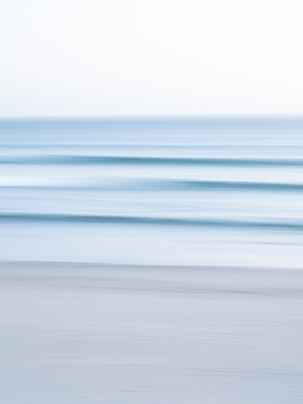 Inspiration für Farbe und Muster durch die Wellen am Meer