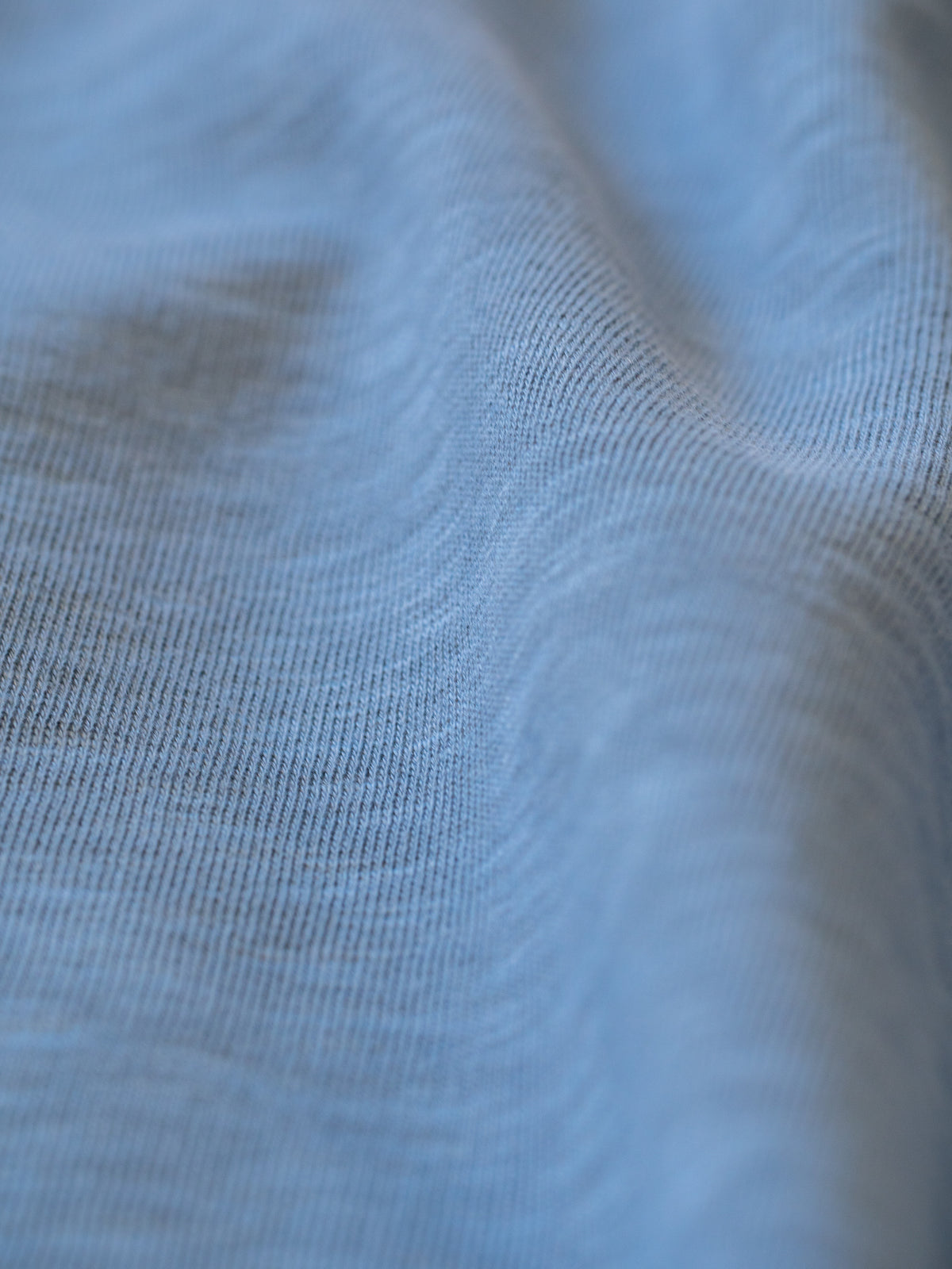 blau melierter Stoff des fairen Sweaters von FUXBAU