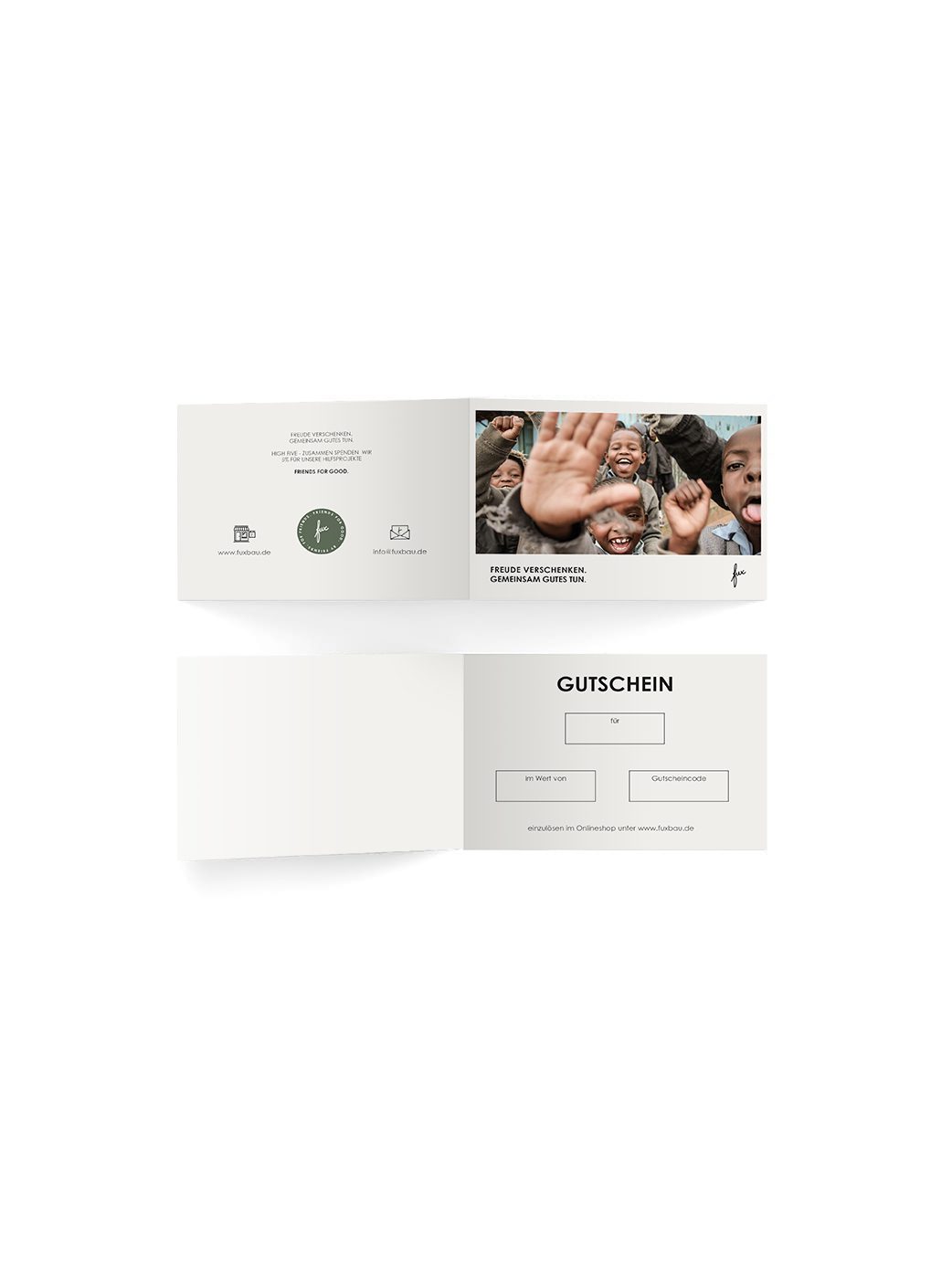 FUXBAU Digitaler Geschenkgutschein