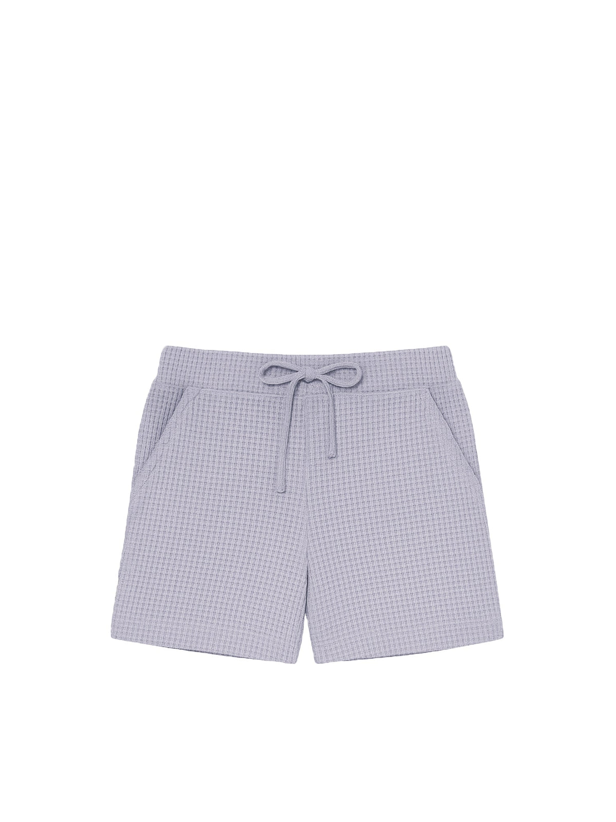 Frauen Waffelstrick Shorts in lavendel aus 100% GOTS zertifizierter Biobaumwolle, produziert in Portugal