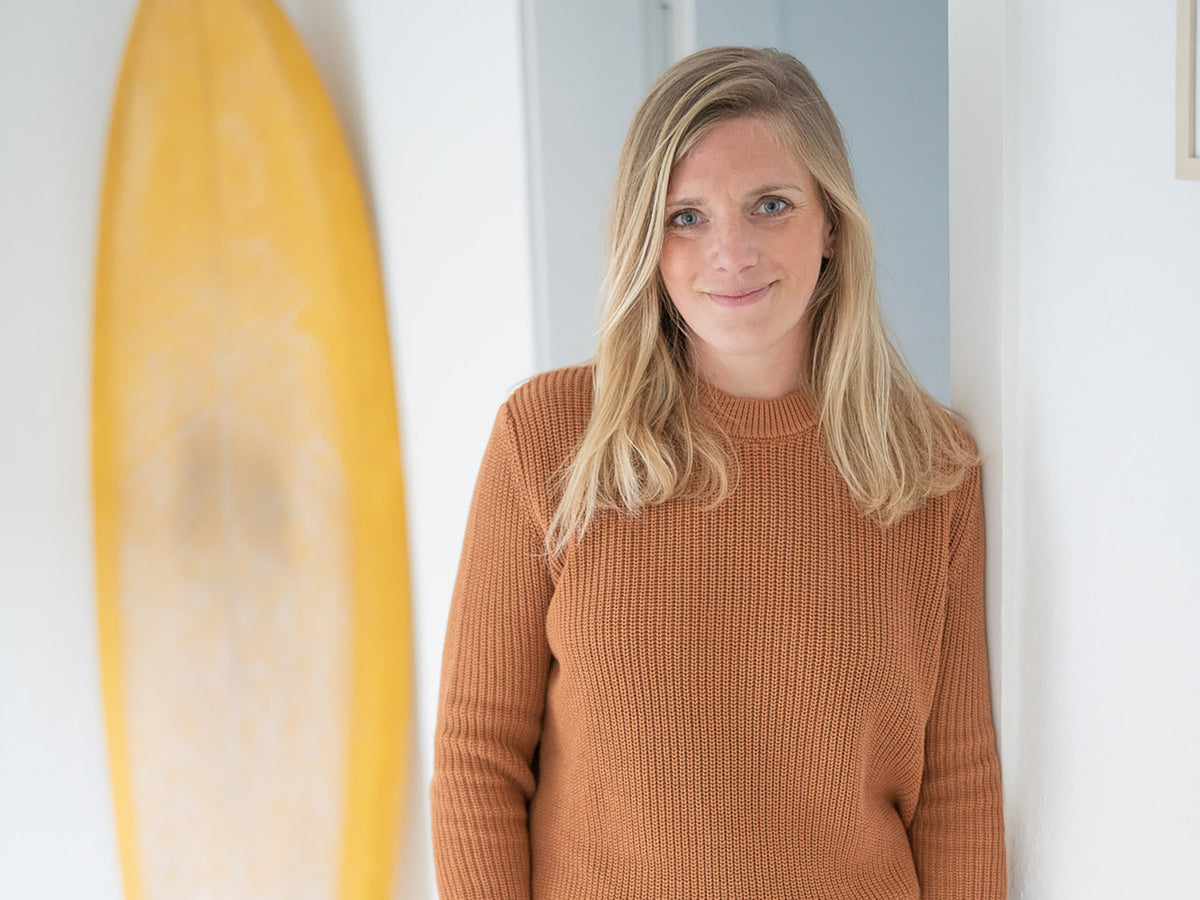 Hochwerte Frauen Strickpullover aus Biobaumwolle